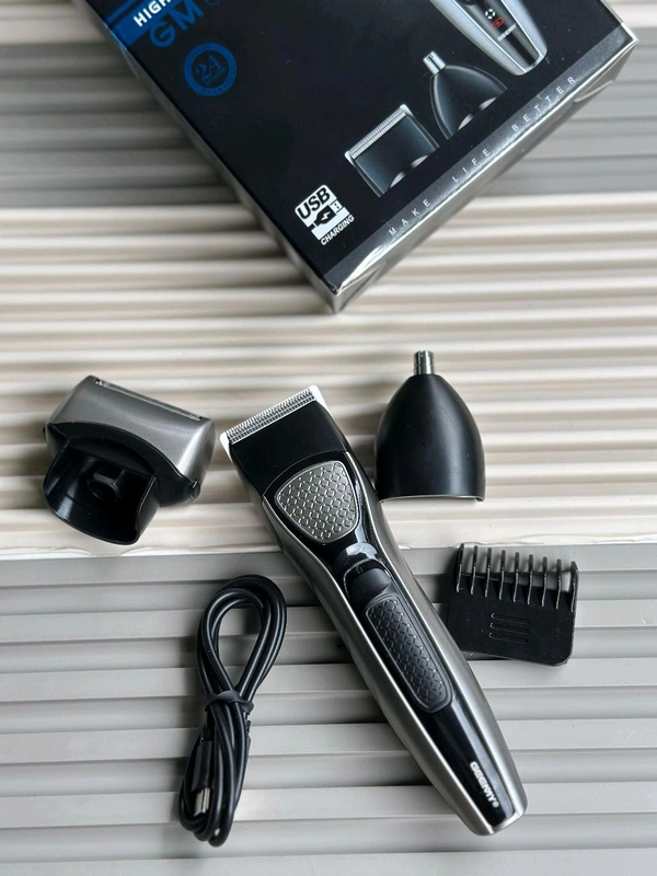Geemy GM-6726 | 3-in-1 Professional Shaver & Trimmer Set