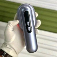 Purple Scalp Massager with Vibration, Red Light Therapy & Mist Function