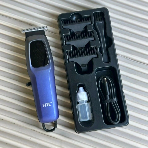 HTC AT-578 | Rechargeable Hair Clipper with Digital Display