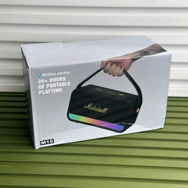 First Time In India – M15 Big Size Speaker With Rgb Lights