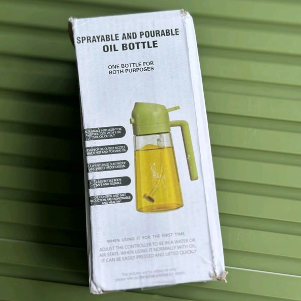 2 in 1 Spray & Pour Oil Bottle
