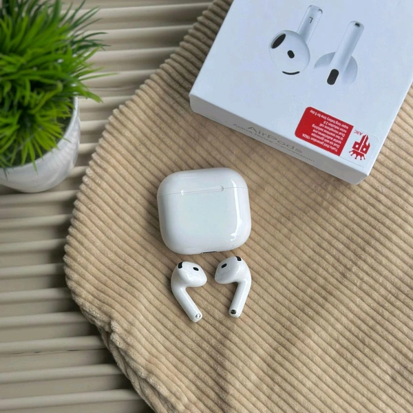 Air 4 High Quality Collection With Original Box Packing | Active Noise Cancellation, Serial Number Working