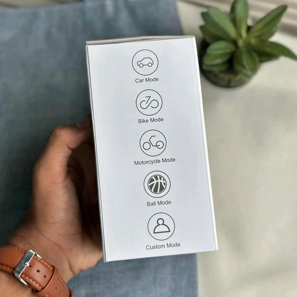 Smart Portable Tire Inflator – Digital 150 PSI Air Pump for Car, Bike & Sports with Rechargeable Battery