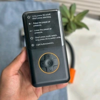 Smart Portable Tire Inflator – Digital 150 PSI Air Pump for Car, Bike & Sports with Rechargeable Battery