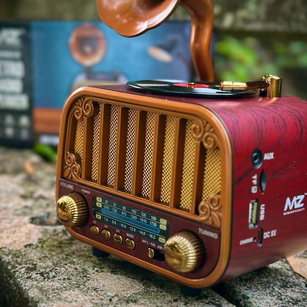 MZ M427SP Retro Radio Speaker – Vintage Soul, Modern Sound