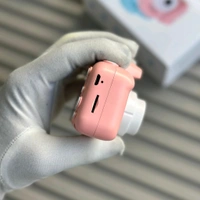 Kids Digital Camera with Screen – 1080P Photo & Video, Rechargeable, USB Cable, Cartoon Design – Perfect for Boys & Girls - Pink