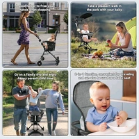 Lightweight Baby Travel Stroller | Portable Foldable Toddler Stroller for Airplane & Daily Use