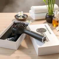 Electric Scalp Massage Comb – With Vibration & LED Therapy