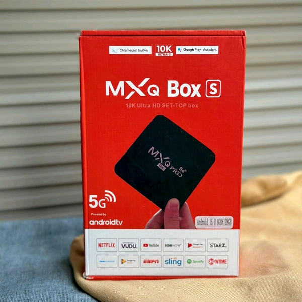 Android TV Box with 5G WiFi | 4K Streaming Media Player for Smart TV