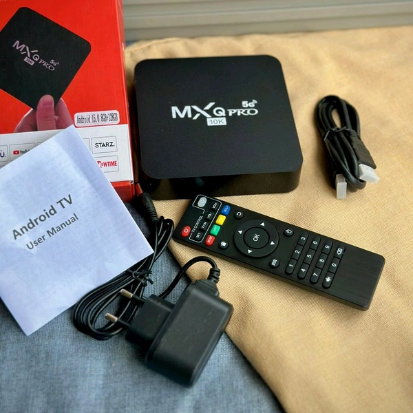 Android TV Box with 5G WiFi | 4K Streaming Media Player for Smart TV