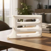 Rotating Egg Storage Box for Refrigerator | 3 Layer Rolling Egg Holder Organizer