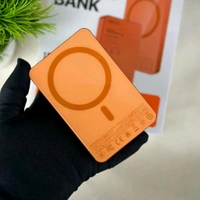 RECCI 10000mAh Magnetic Fast Charging Power Bank (RPB-W36) | 15W Wireless | 20W PD Type-C | Slim Metal Body
- Orange