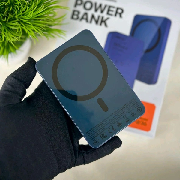 RECCI 10000mAh Magnetic Fast Charging Power Bank (RPB-W36) | 15W Wireless | 20W PD Type-C | Slim Metal Body
- Blue