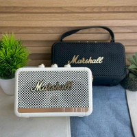 New Stockwell 3 Wireless Bluetooth Speaker | Dolby Sound | USB Playback | Carbon Texture Body | Type-C Charging | Portable Handle | Long Battery Backup
- White