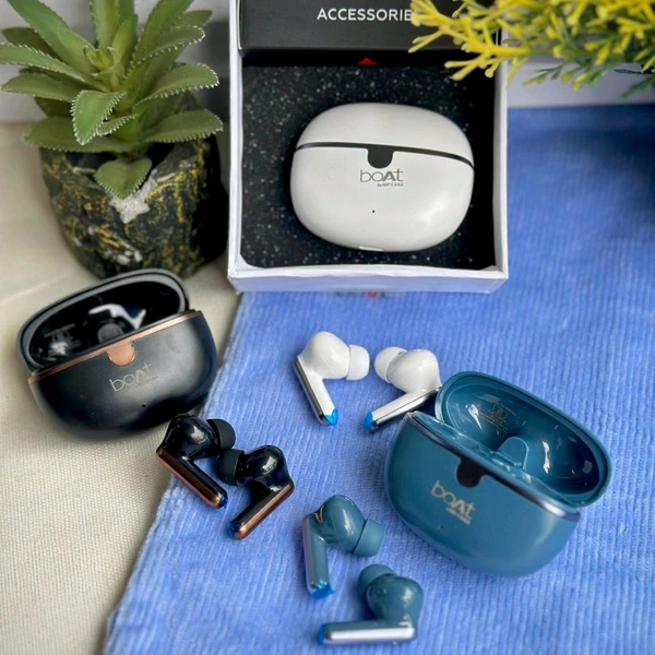 TWS True Wireless Stereo Headset, Ear Buds For IPhone/Android/iOS, Touch Contro With Charging Case, Wireless Earphones With Charging Case - Blue