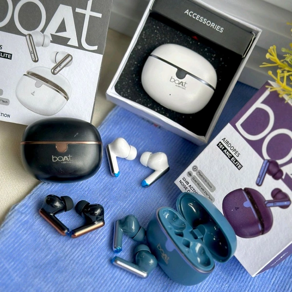 TWS True Wireless Stereo Headset, Ear Buds For IPhone/Android/iOS, Touch Contro With Charging Case, Wireless Earphones With Charging Case - Blue