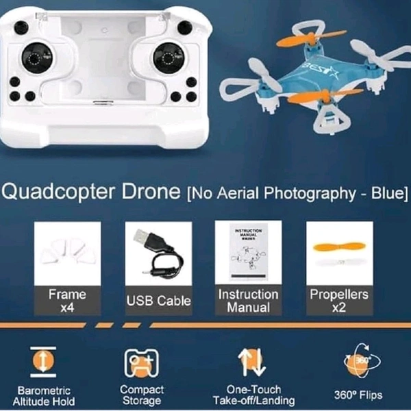 Mini pocket quadcopter drone | 360’ flip | altitude Hold