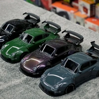 Porsche 911 Break Racing The Dawn – High-Speed 4WD Drift RC Car (1:24 Scale) LED Lights | DIY Tire Replacement | Pro Chassis - Green