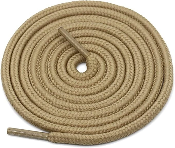 GRAH SANGRAH® 3 Pair (1 Pair Per Single Color) Unisex Shoes Laces For Sport, Running Casual Gym Shoelaces - 120 CM, Cream-Black-Grey