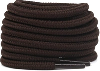 GRAH SANGRAH® (2 Pair) Shoelaces For Thick Round Climbing, Hiking, Boot, Running, Sport Shoes Laces - 120 CM, Dark Brown