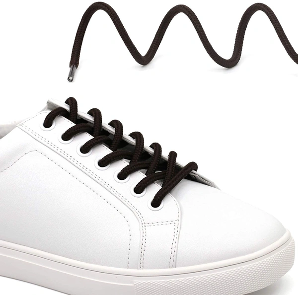 GRAH SANGRAH® (2 Pair) Shoelaces For Thick Round Climbing, Hiking, Boot, Running, Sport Shoes Laces - 120 CM, Dark Brown