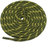 GRAH SANGRAH® (3 Pair) (1 Pair Per Single Color) Shoes Laces Athletic Shoelaces For Sport/Running Shoes Shoe Strings - 120 CM, White_Army Green_Black Red