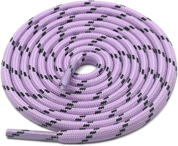 GRAH SANGRAH® (3 Pair) (1 Pair Per Single Color) Shoes Laces Athletic Shoelaces For Sport/Running Shoes Shoe Strings - 120 CM, Black Red/ Red Black / Purple