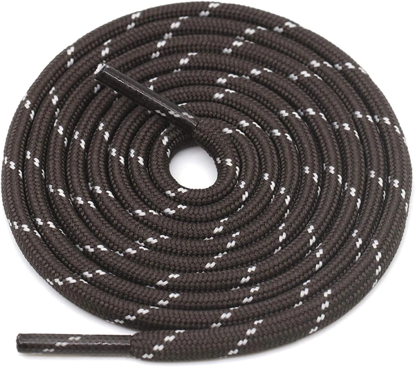 GRAH SANGRAH® (3 Pair) (1 Pair Per Single Color) Shoes Laces Athletic Shoelaces For Sport/Running Shoes Shoe Strings - 120 CM, Coffee/Brown/Army Green