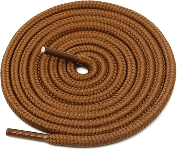 GRAH SANGRAH® 2 Pair (1 Pair Per Single Color) Unisex Shoes Laces For Sport, Running Casual Gym Shoelaces - 120 CM, Grey_ Camel