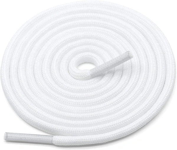 GRAH SANGRAH® 3 Pair (1 Pair Per Single Color) Unisex Shoes Laces For Sport, Running Casual Gym Shoelaces - 120 CM, White / Purple / Fluorescent