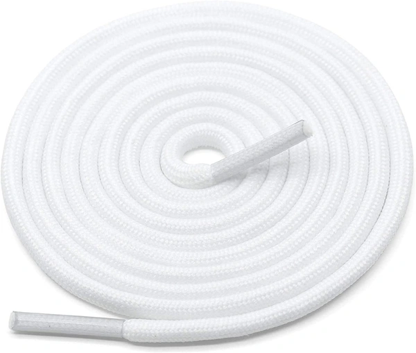 GRAH SANGRAH® 3 Pair (1 Pair Per Single Color) Unisex Shoes Laces For Sport, Running Casual Gym Shoelaces - 120 CM, White_ Cream_ Black