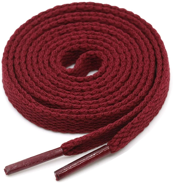 GRAH SANGRAH® 3 Pair (1 Pair Per Single Color) Flat Shoe Lace For Running, Sport Or Gym Shoelace - 120 CM, Fluorescent_ Maroon_ Purple