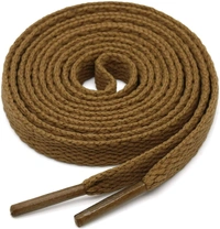 GRAH SANGRAH® 3 Pair (1 Pair Per Single Color) Flat Shoe Lace For Running, Sport Or Gym Shoelace - 120 CM, Light Brown_ Orange_ Moon Light