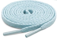 GRAH SANGRAH® (2 Pair) Flat Shoe Lace For Running, Sport Or Gym Shoelace - 120 CM, Blue-Moon Light