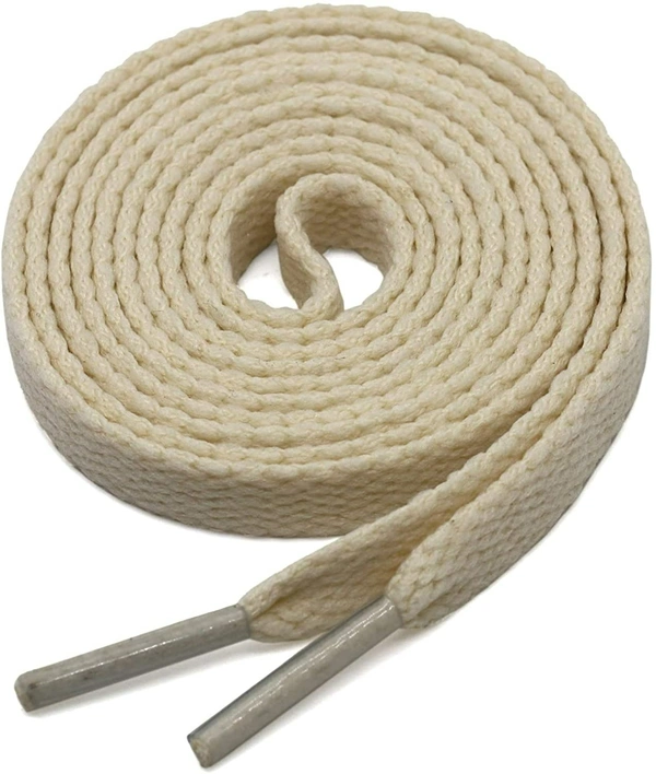 GRAH SANGRAH® 3 Pair (1 Pair Per Single Color) Flat Shoe Lace For Running, Sport Or Gym Shoelace - 120 CM, Grey_ Pink_ Off White