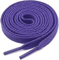 GRAH SANGRAH® 3 Pair (1 Pair Per Single Color) Flat Shoe Lace For Running, Sport Or Gym Shoelace - 120 CM, Fluorescent_ Maroon_ Purple