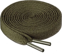 GRAH SANGRAH® (2 Pair) Flat Shoe Lace For Running, Sport Or Gym Shoelace - 120 CM, Sky-Army Green