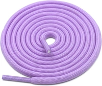 GRAH SANGRAH® 2 Pair (1 Pair Per Single Color) Unisex Shoes Laces For Sport, Running Casual Gym Shoelaces - 120 CM, Olive _ Purple