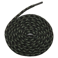 GRAH SANGRAH® (2 Pair) (1 Pair Per Single Color) Shoes Laces Athletic Shoelaces For Sport/Running Shoes Shoe Strings - 120 CM, Army Green-Green-Black