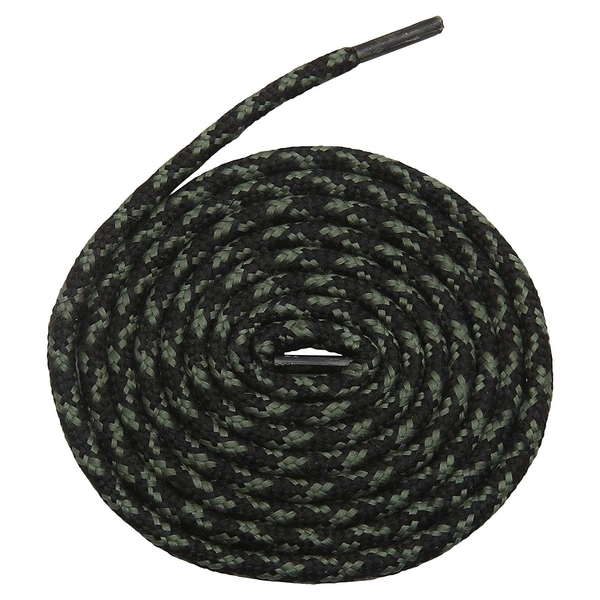 GRAH SANGRAH® (2 Pair) (1 Pair Per Single Color) Shoes Laces Athletic Shoelaces For Sport/Running Shoes Shoe Strings - 120 CM, Army Green-Green-Black