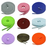 GRAH SANGRAH® 1 Pair FLAT | 1 Pair Round | Unisex Shoe Lace for Running, Sport or Gym Shoelace (2 Pair | 120 CM) - 120 CM, White