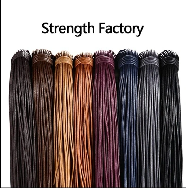 GRAH SANGRAH® (2 Pair Partwear Shoelaces Dress Shoes Boots Leather Shoe Laces for Formal Shoes - 60 CM, Black