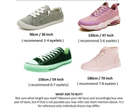 GRAH SANGRAH® (2 Pair) Flat Shoe Lace For Running, Sport Or Gym Shoelace - 120 CM, Sky-Army Green