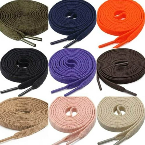 GRAH SANGRAH® (2 Pair) Flat Shoe Lace For Running, Sport Or Gym Shoelace - 150 CM, Maroon_ Red