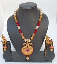 Traditional Rajwadi Necklace Set