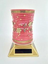 Rajasthani Rajwadi Dhalu Bangles Set - 2.6, Mulberry