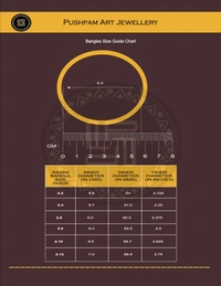 Traditional Multi Kundan Metal Bangles Set. - 2.4