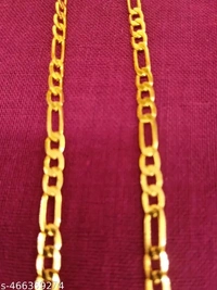 Fancy Micro Gold Plated Chain "Combo Pack of 2" -