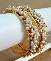 Metal Trendy Patla Set - 2.4, White