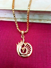 Combo Gold Forming Chain Pendant, Set of 3